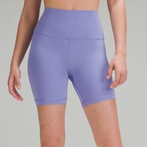 lululemon athletica Align Short HR 6” Length in Dark Lavender